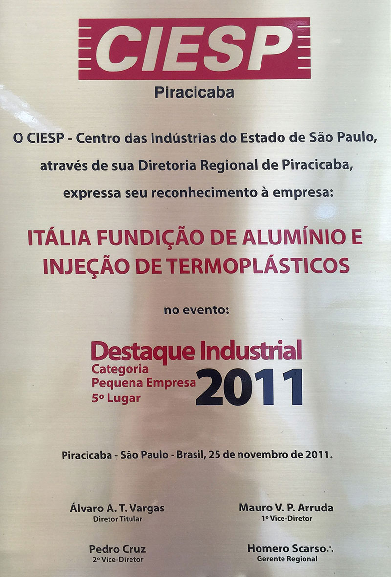 Destaque Industrial 2011
