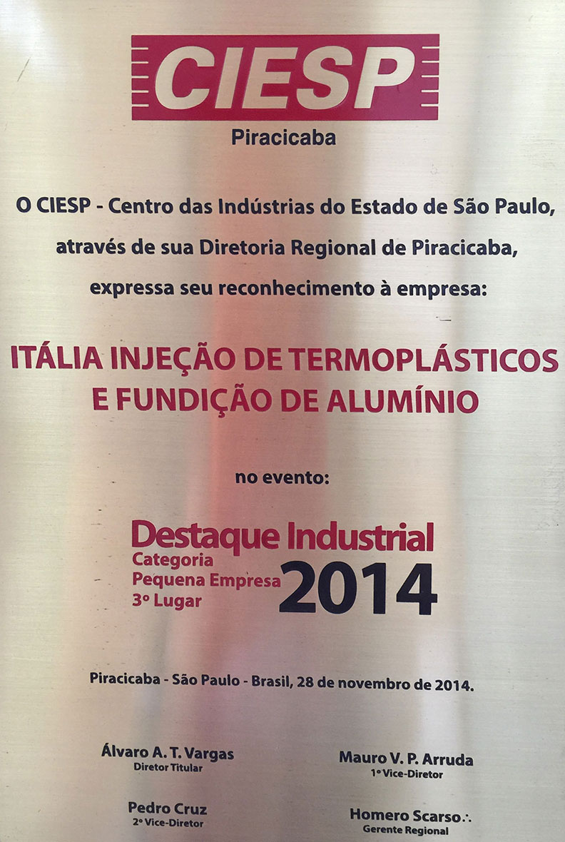 Destaque Industrial 2014